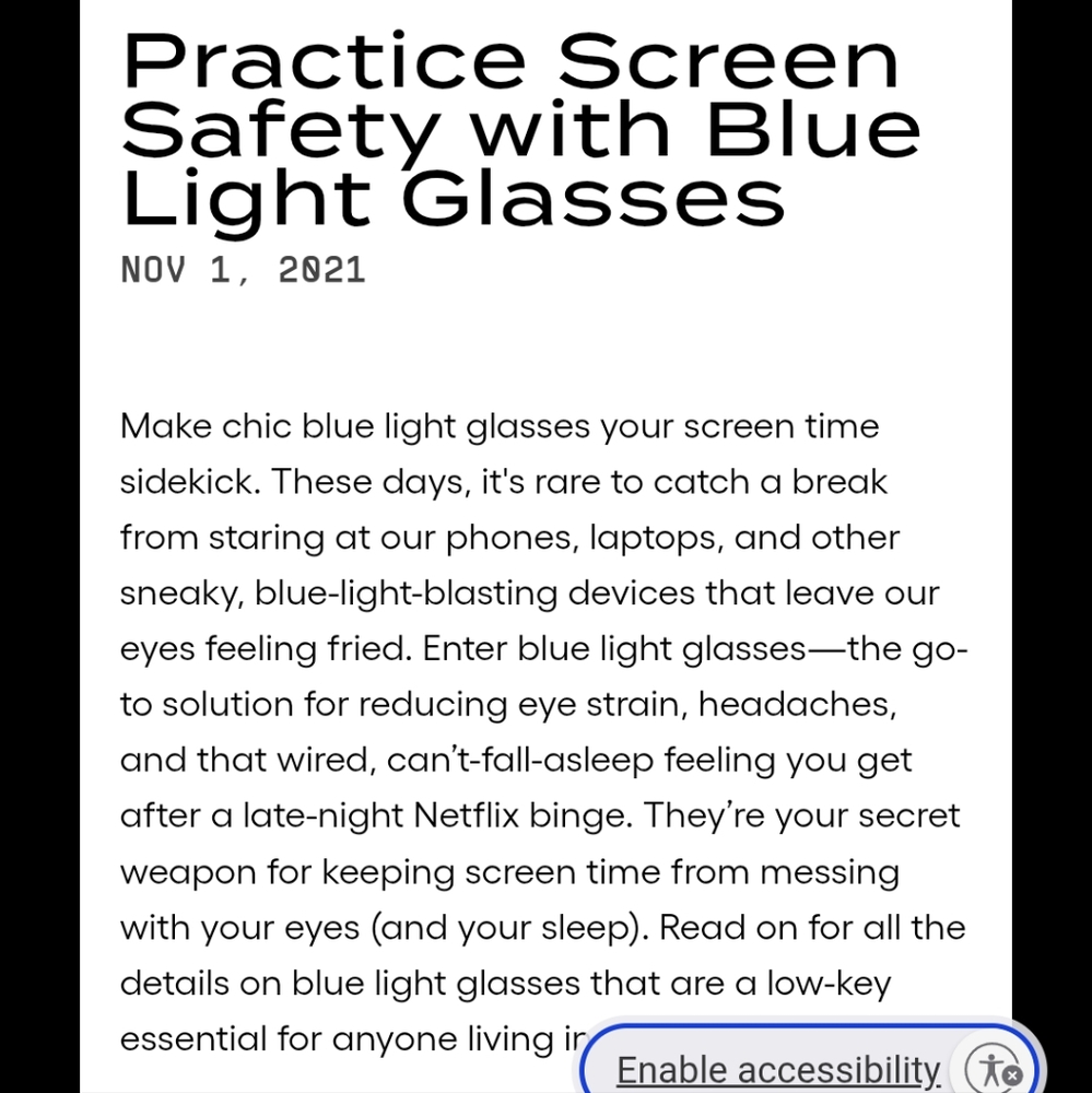 NWOT Quay Blue Light Glasses - Picture 5 of 5
